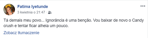 Jak przetłumaczyć post na Facebooku dogadamycie.pl